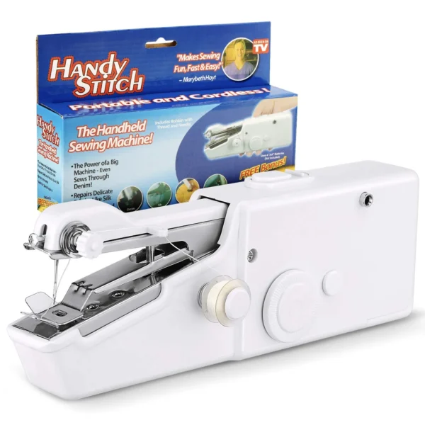 Handheld Electric Mini Sewing Machine – Portable, Cordless, and Perfect for Quick Fixes